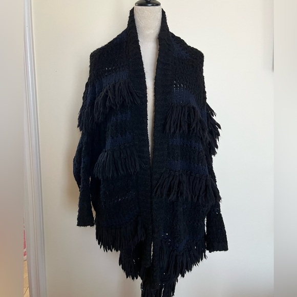 Zadig & Voltaire PIXY FRANGES DELUXE Cardigan Size Small - Picture 5 of 7